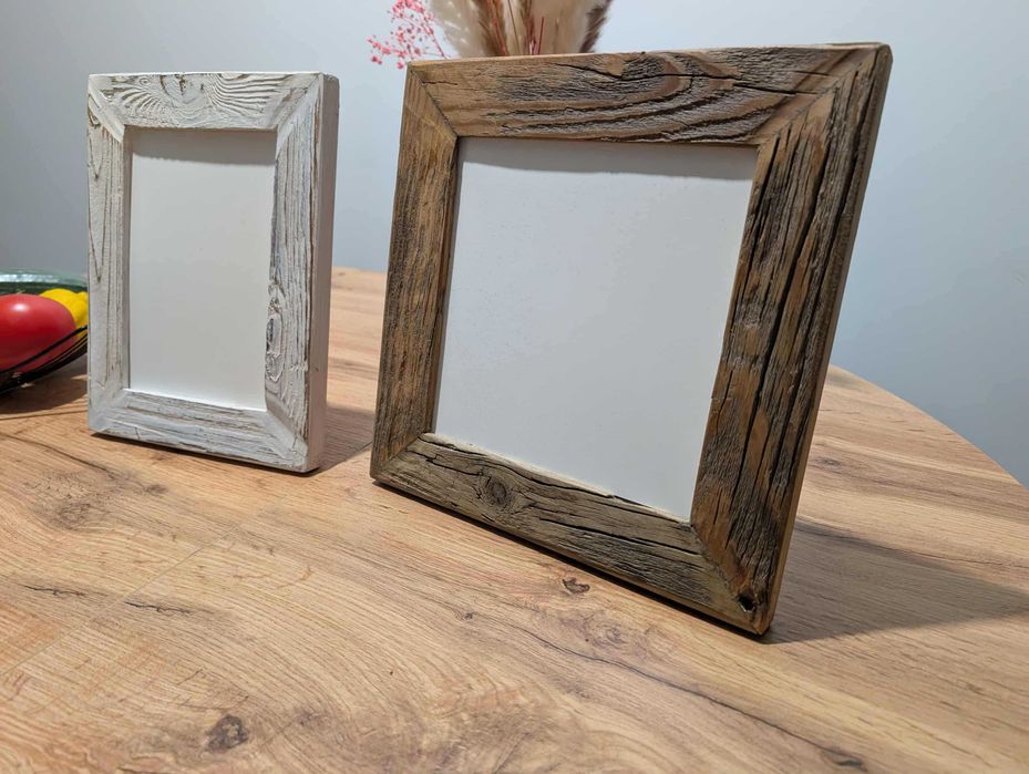 Drewniane RAMKI – ręcznie wykonane, wykończone woskiem pszczelim