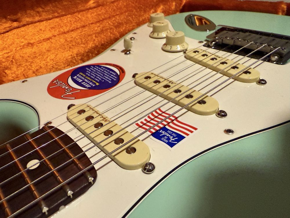Fender Jeff Beck Stratocaster SFG znakomita gitara Jan Borysewicz
