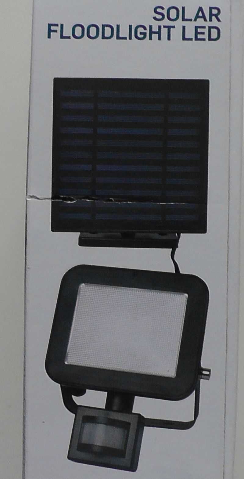 Reflektor Solarny Naświetlacz LED z Czujnikiem Ruchu 700 Lumenów
