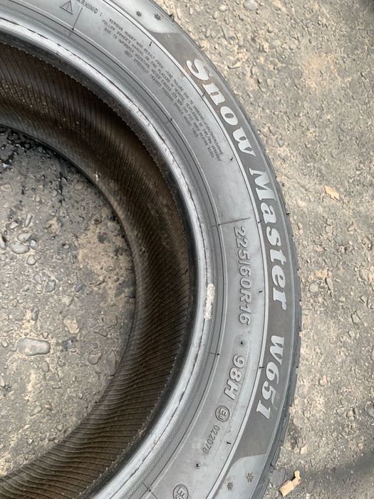 Шини 225/60 R16 Petlas 2019p зима 6,9мм