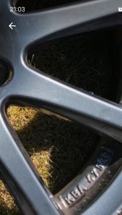 Felgi aluminiowe 17" Rial  z oponami Audi, Skoda, Vw,Seat  itp