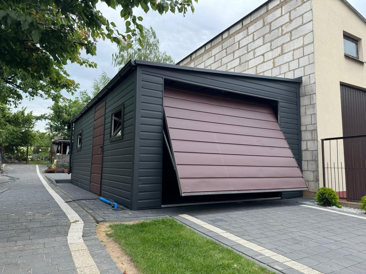 Garaż blaszany 6x6 filc pod blachę dachową GRATIS