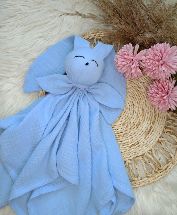 Królik Bunny, pieluszka muślinowa