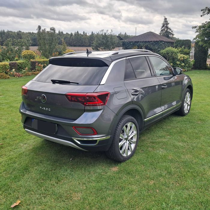 VW T-Roc 1.5 TSI Style DSG przebieg 18tys km idealny salon Polska 2022