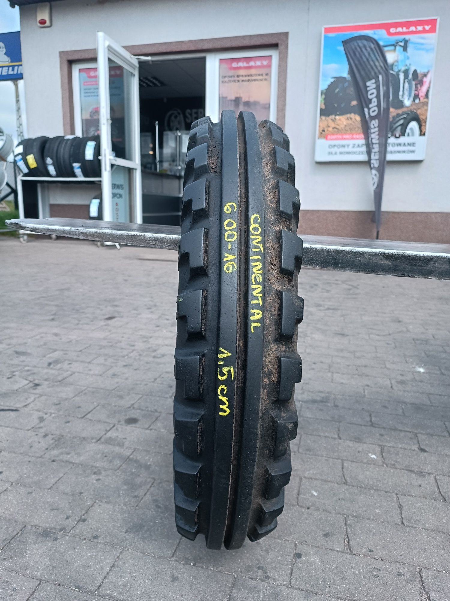 6.00-16 Continental AS Front T9 6.00R16