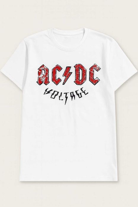 Футболка жіноча з принтом AC-DC