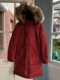Sprzedam puchową damską kurtkę zimową Parka firmy PARAJUMPERS