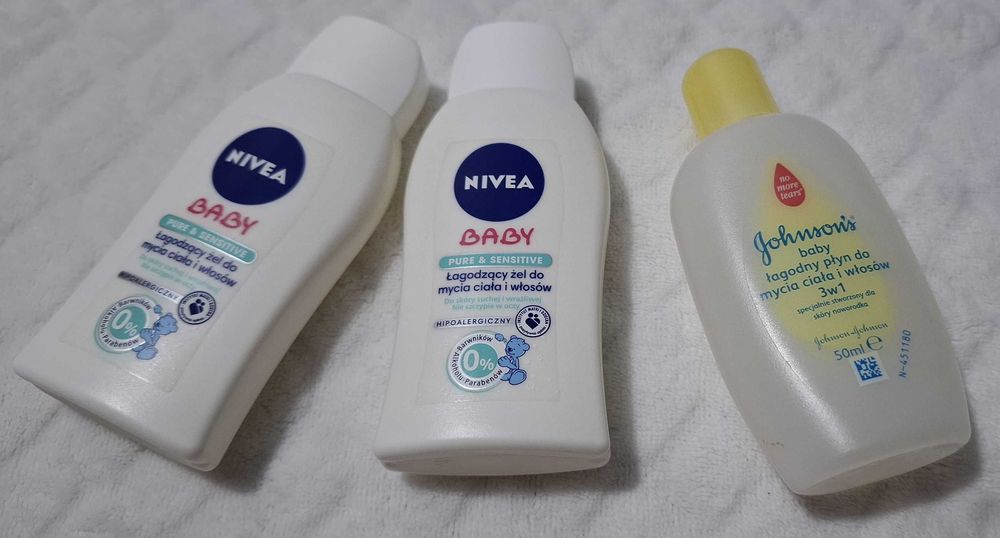 Buteleczki plastikowe 50ml, 10,5cm, 3szt (Kreatywne, Pojemniki)