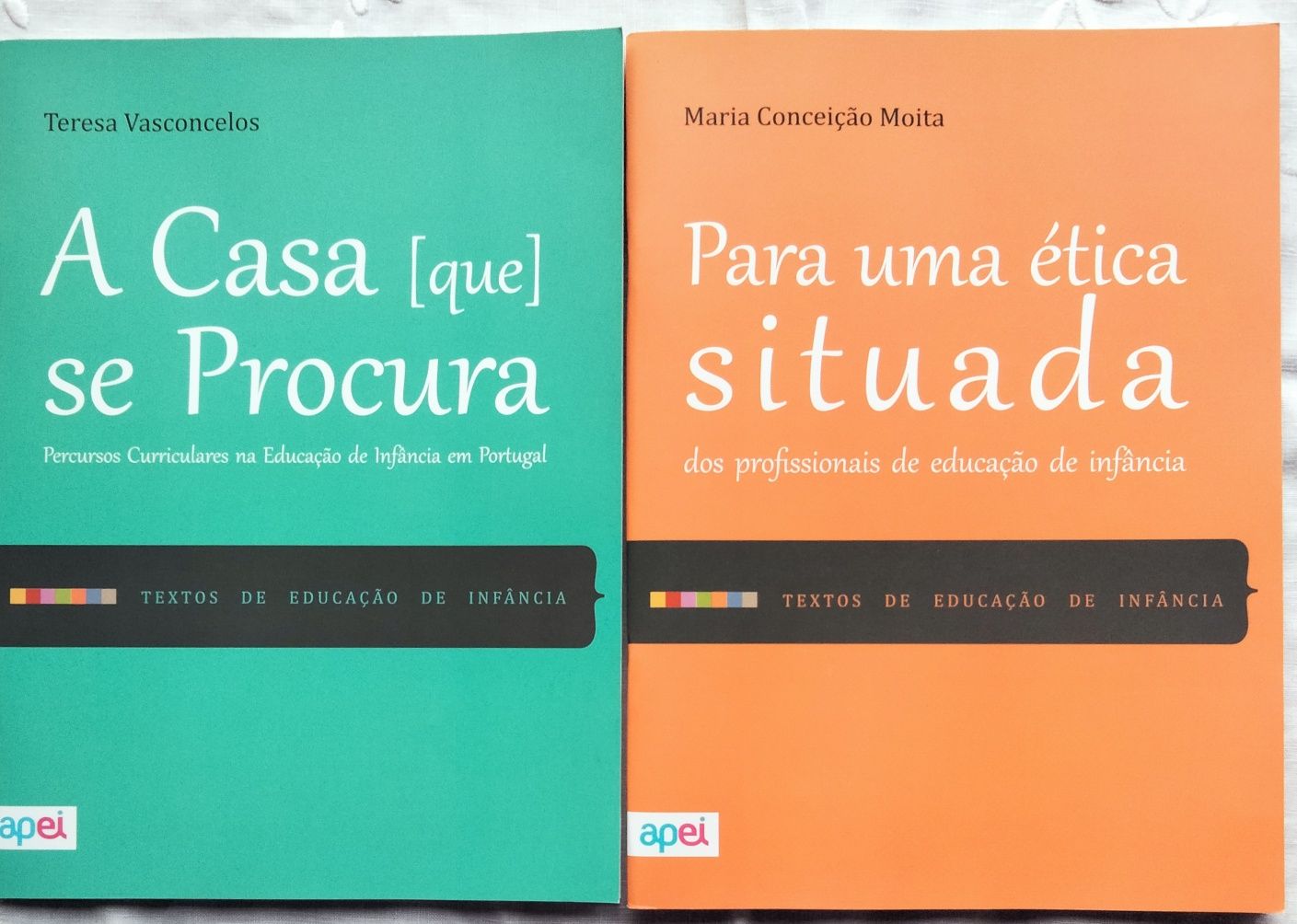 Livros profissionais APEI de Educação de Infância