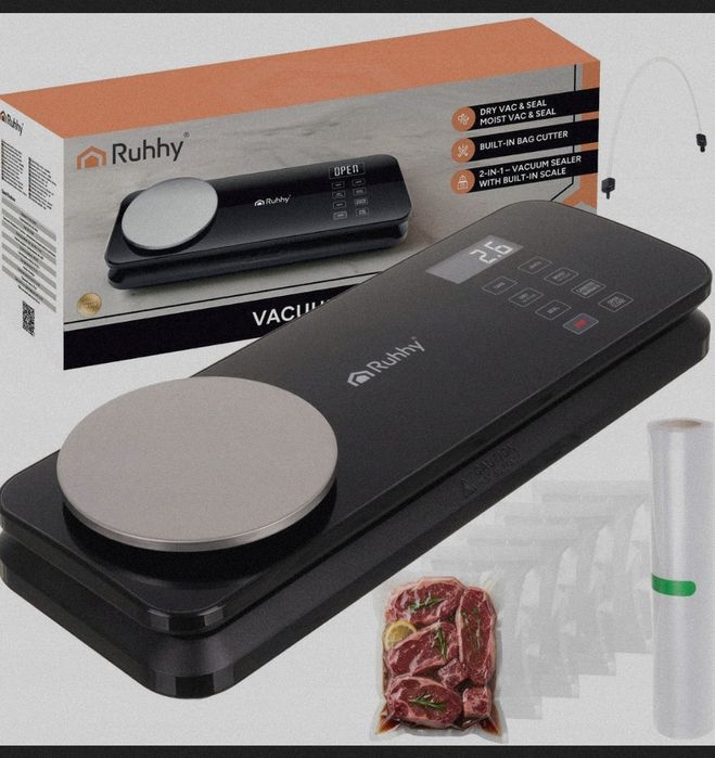 Польща Ваги+вакууматор потужний паркувальник плівка пакети