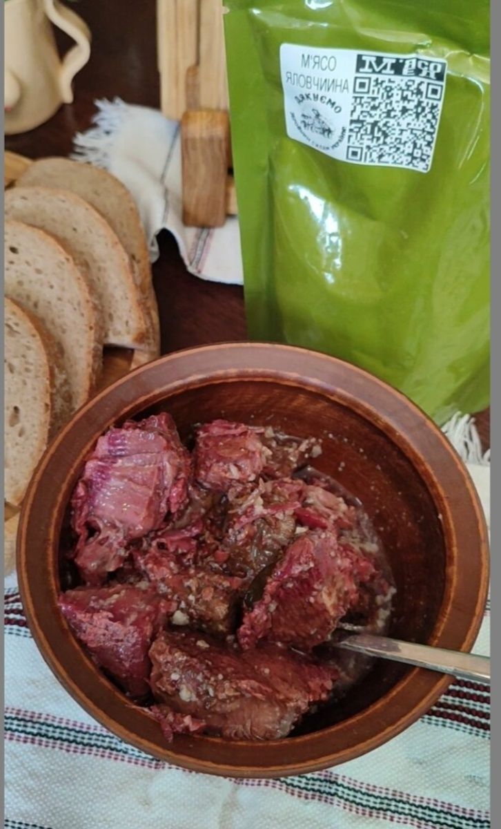 Сухпай Каша пшенична з м'ясом