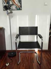 Krzesło fotel Bauhaus lata 80