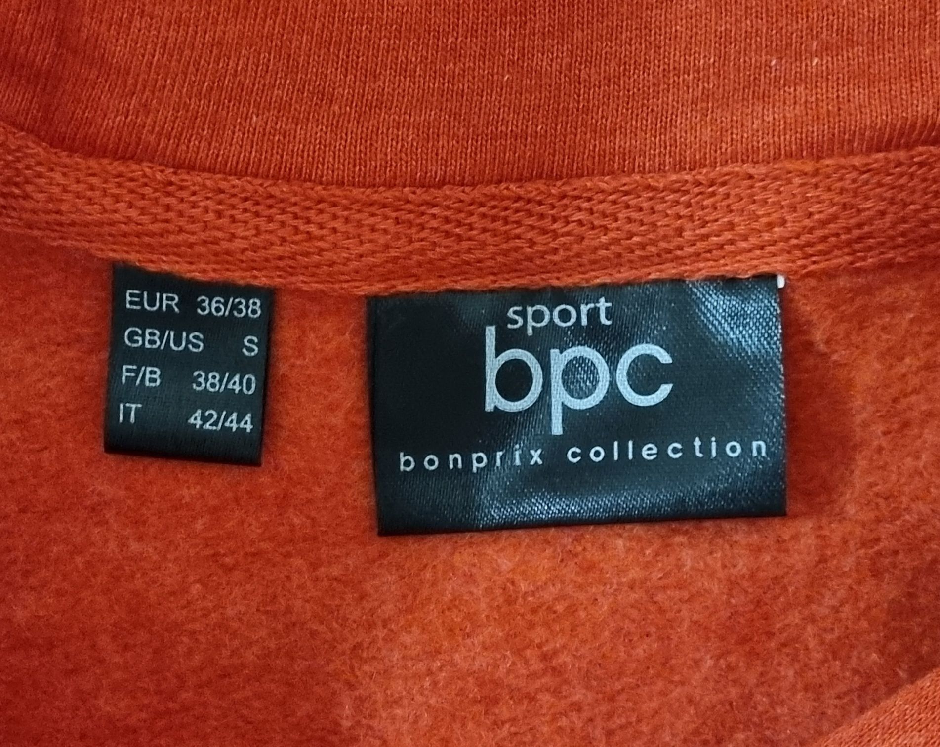 BPC bluza z kapturem z bawełny organicznej r. S