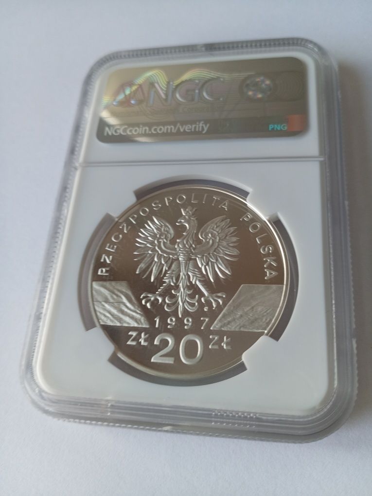 20 zł Jelonek Rogacz NGC PF 70