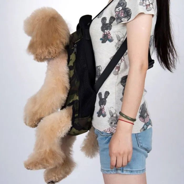 Сетчатый рюкзак для собак, котов. переноска-кенгуру