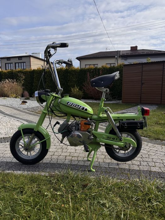 Motorynka/Motorower ROMET M1. Egzemplarz odrestaurowany, rok 1978
