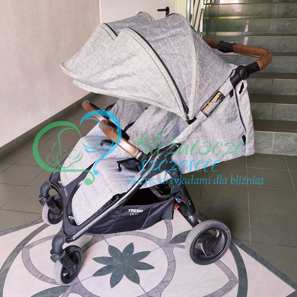 Valco Baby Trend Duo 2w1 dla bliźniaków / stan bardzo dobry / KOMIS
