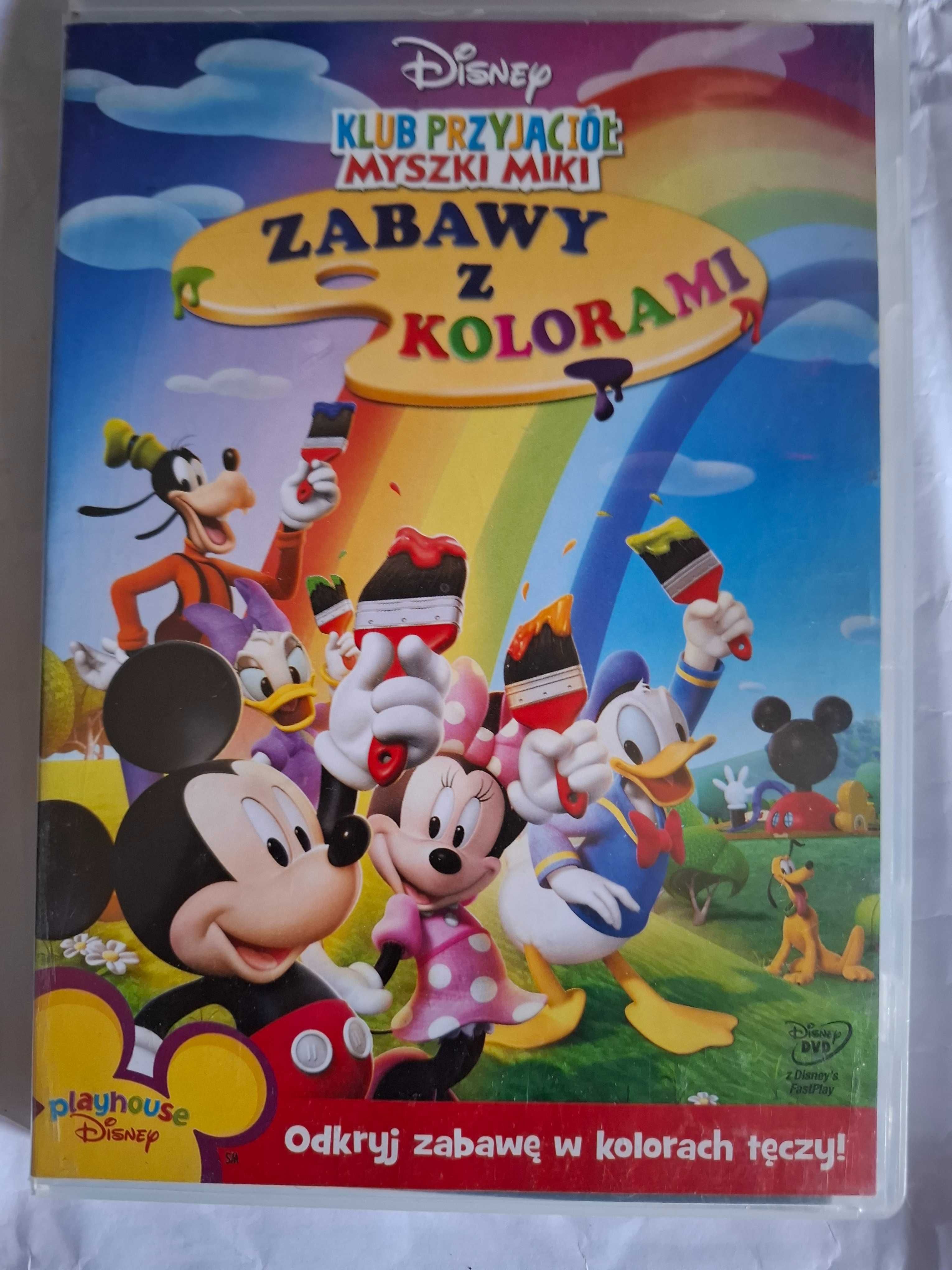 Disney Klub Przyjaciół Myszki Miki DVD Edukacyjny Goofy Donald Pluto