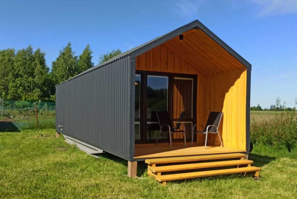 Domek letniskowy mobilny holenderski angielski 32m2 tiny house