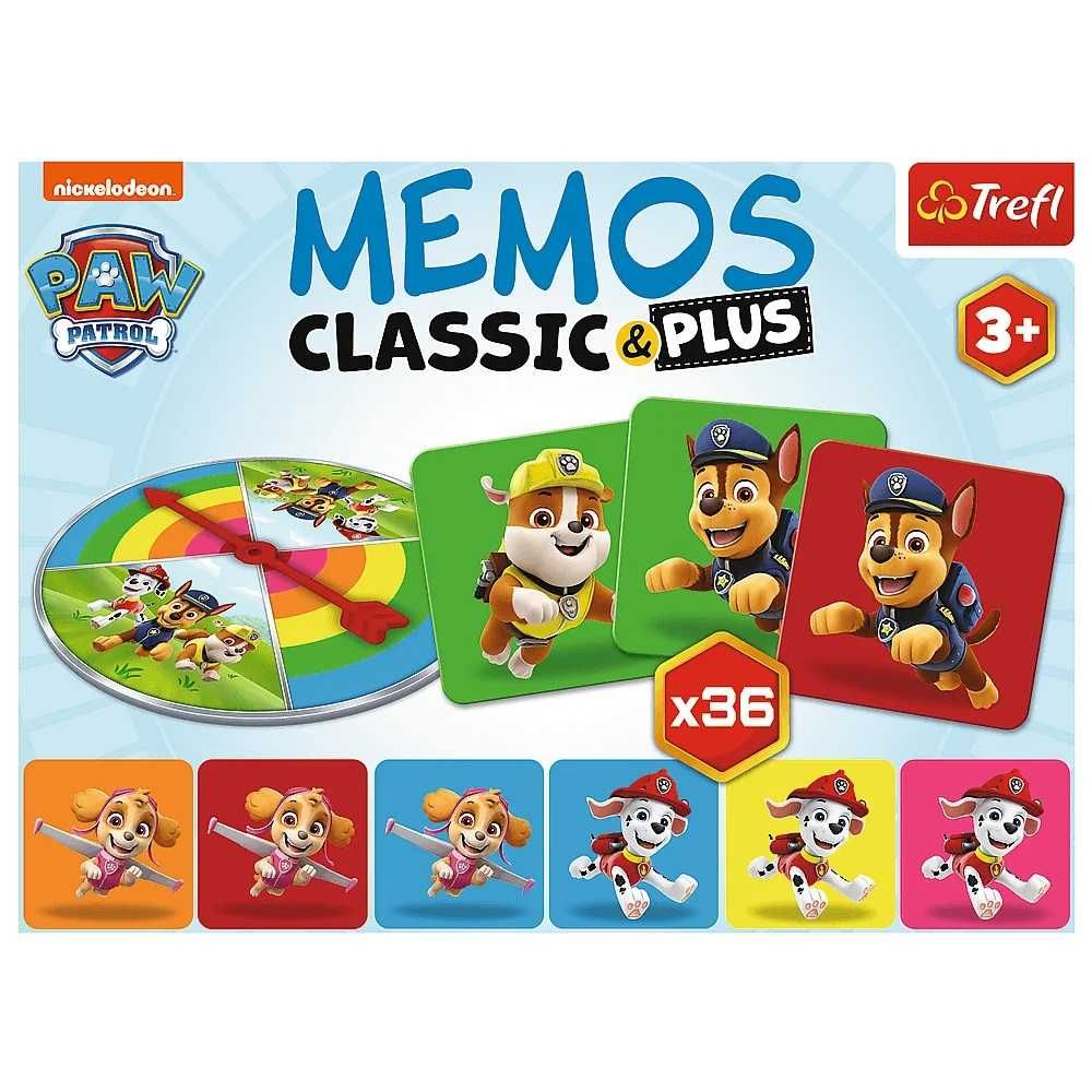 Gra dla dzieci Memos Classic&Plus PSI PATROL Trefl