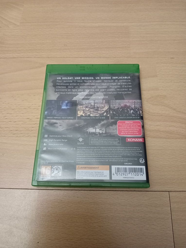 Gra metal gear survive xbox one