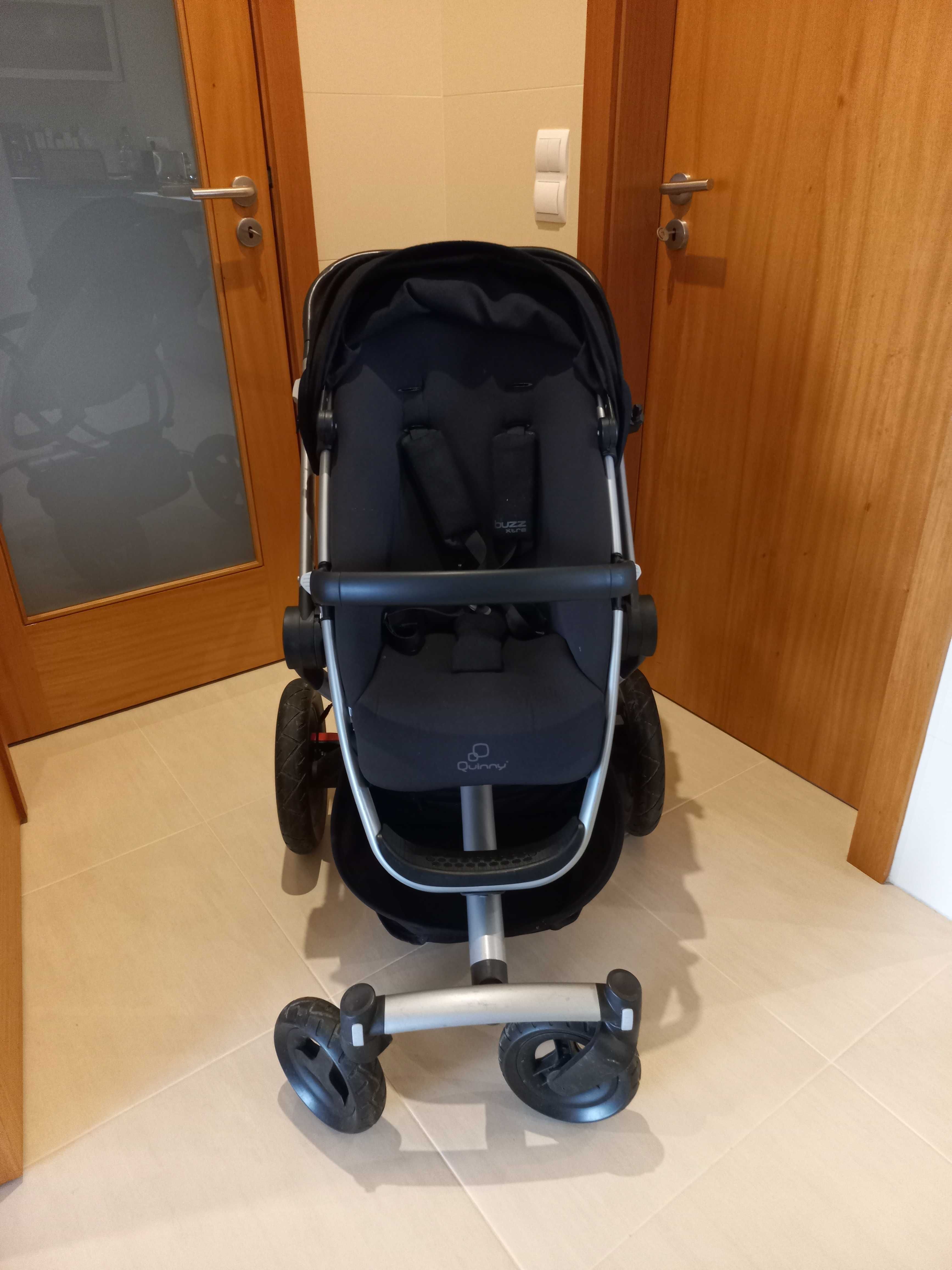 Carrinho bebé Quinny Buzz Xtra + BeSafe iZi Go Modular + base Isofix