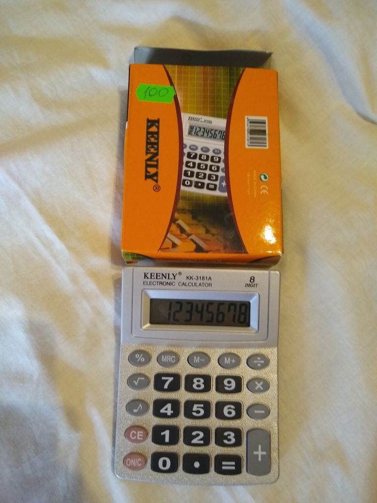 Калькулятор на батарейке