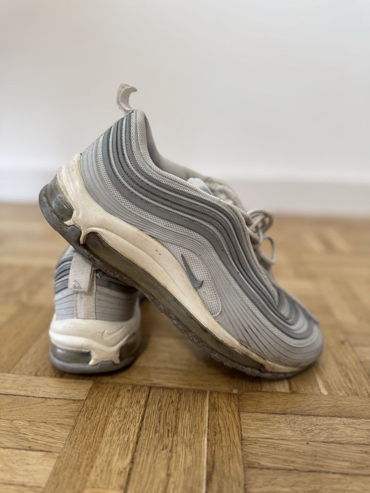 Nike Air Max 97 buty srebrne sportowe damskie