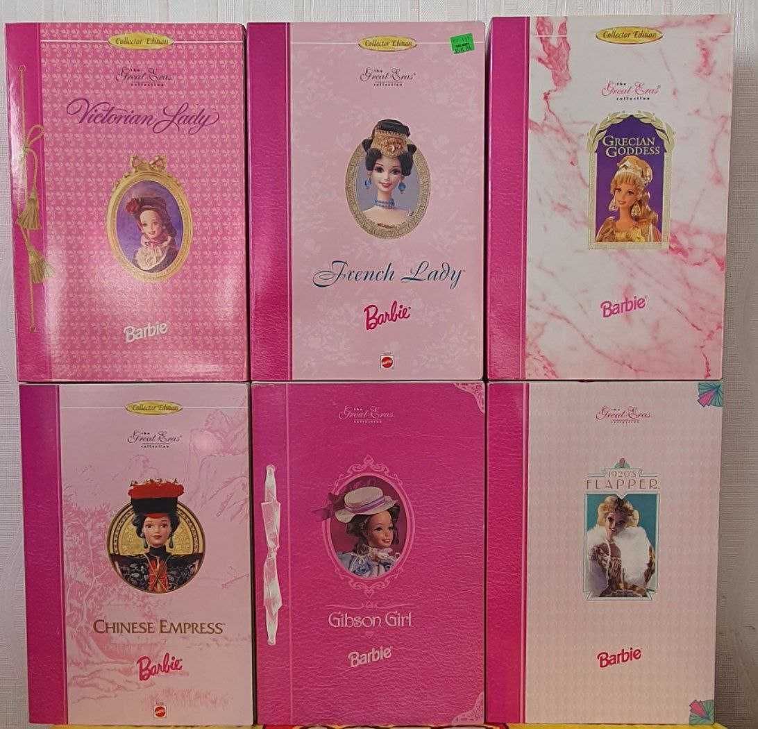 Колекція Barbie Great Eras (Великі Ери)  - 5 шт