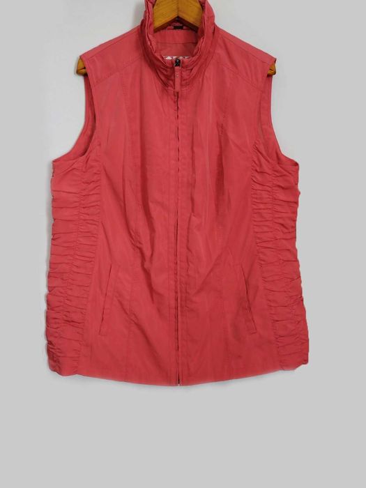 Жилетка літня, легка, жіноча, стильна, брендова, великого розміру