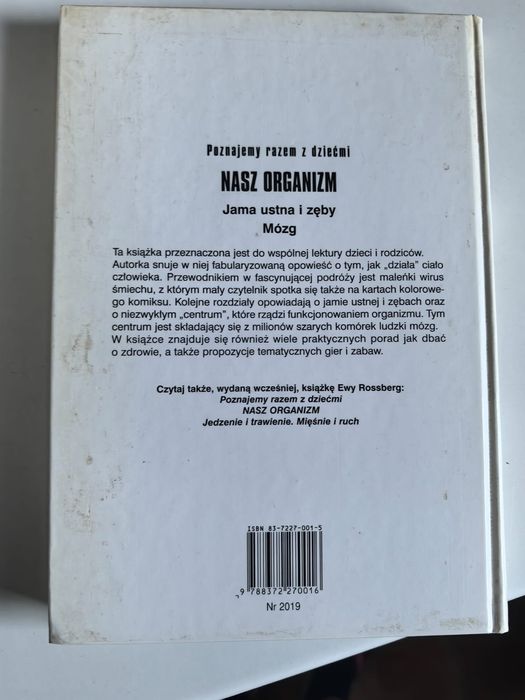Książka #"Nasz organizm"