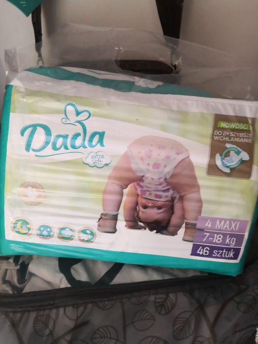 Pampersy dada rozmiar 4