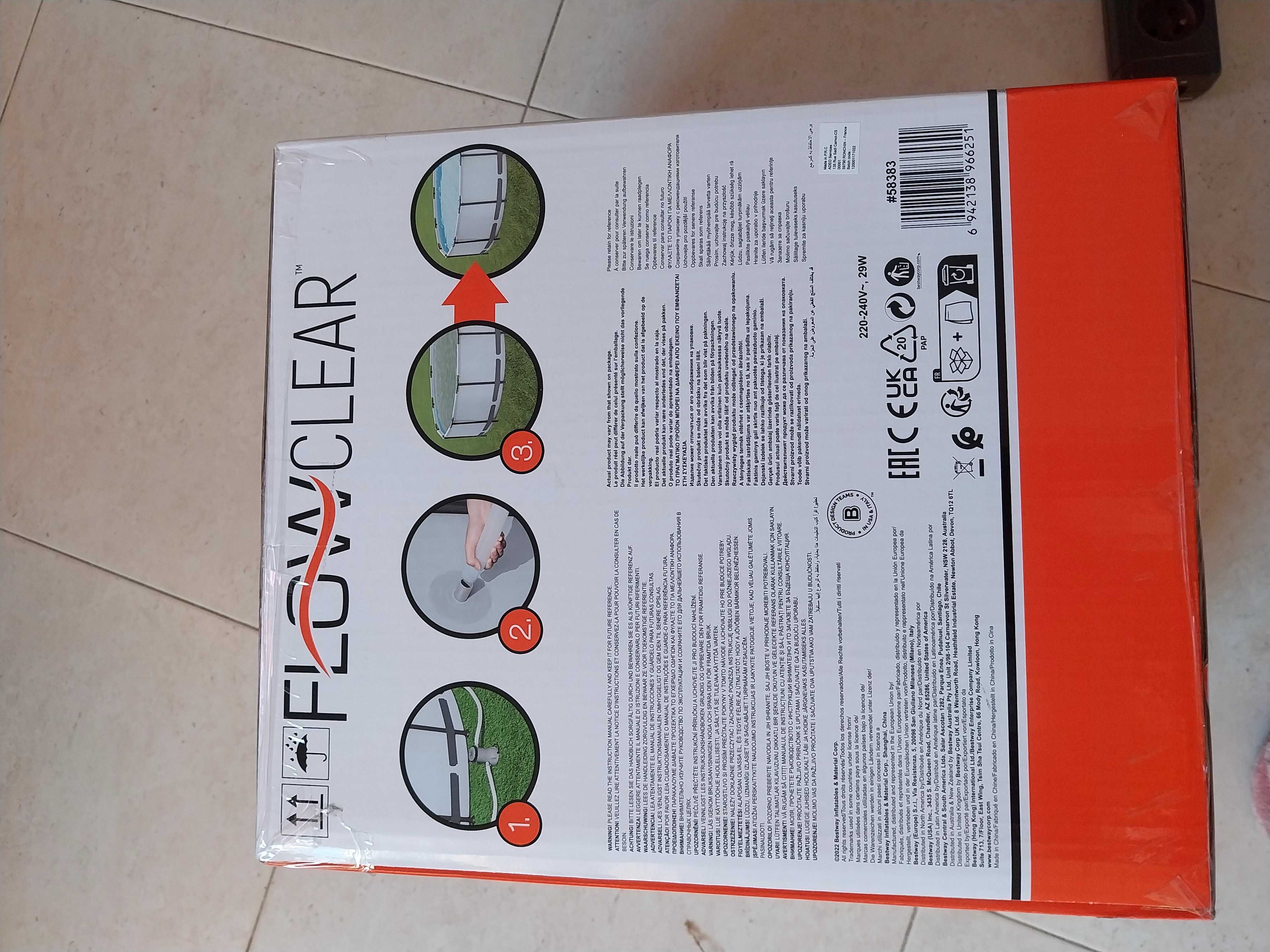 Filtro para piscina novo