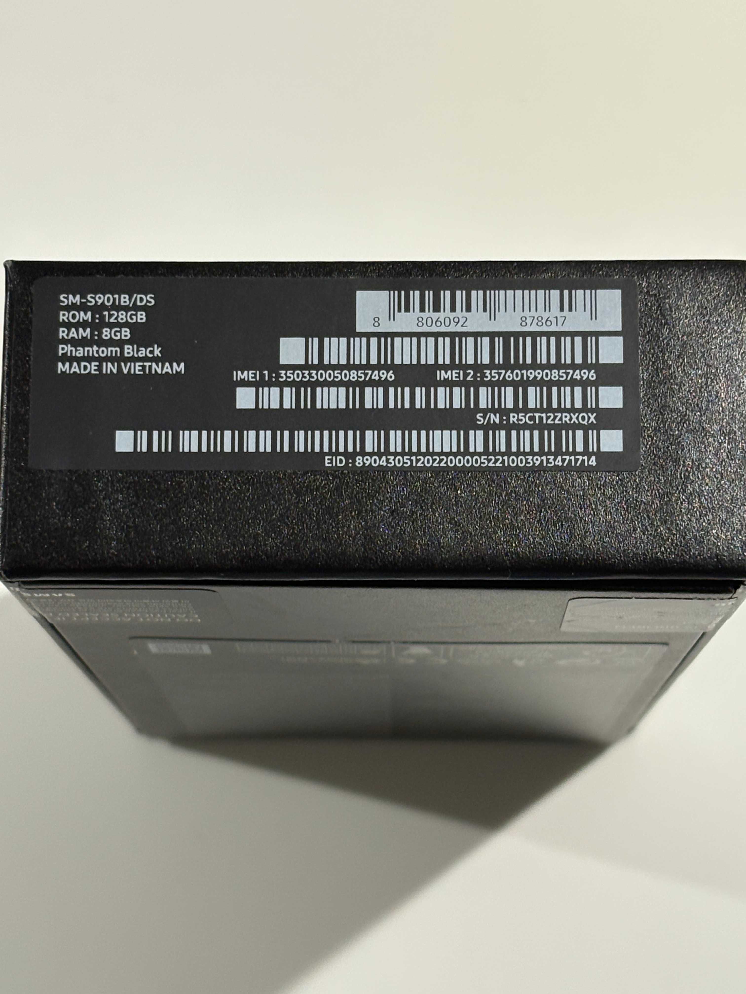 SAMSUNG GALAXY S22 5G SM-S901B 8/128 GB Phantom Black Dynamic