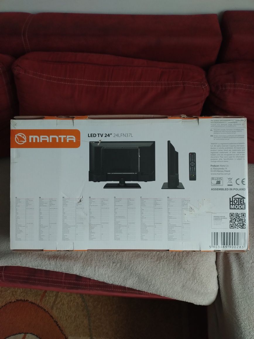 Telewizor Manta 24 cale full hd