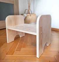 Ręcznie robiona ławka dla dziecka