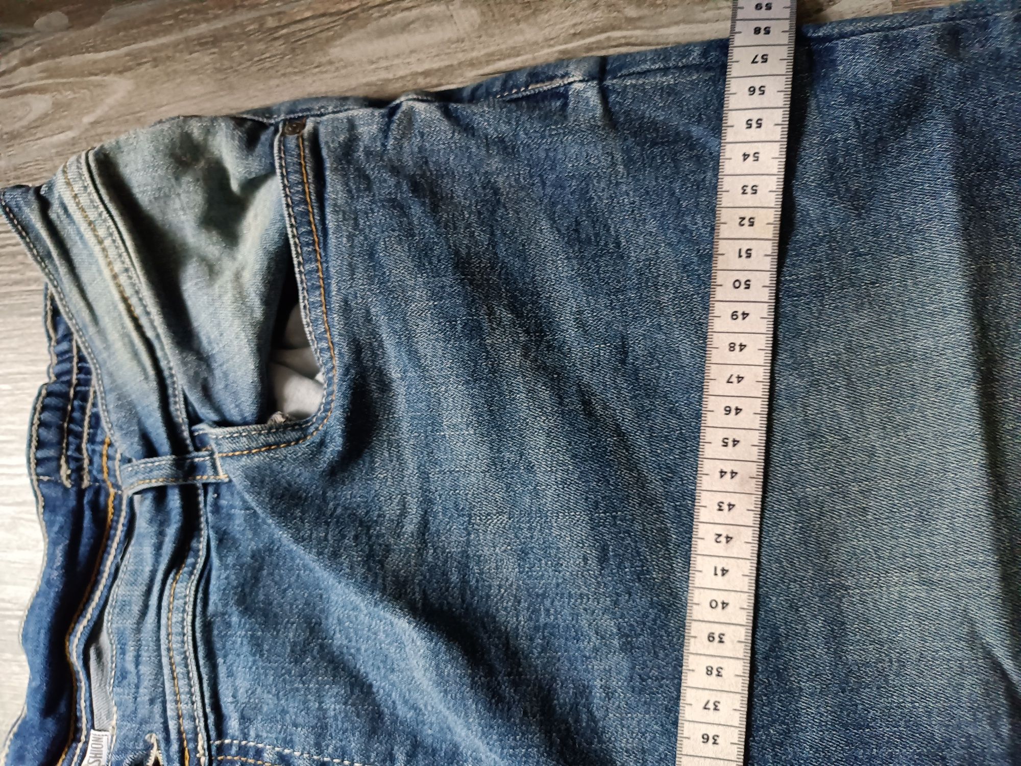 Spodnie damskie rozmiar 50 dżinsowe jeansowe