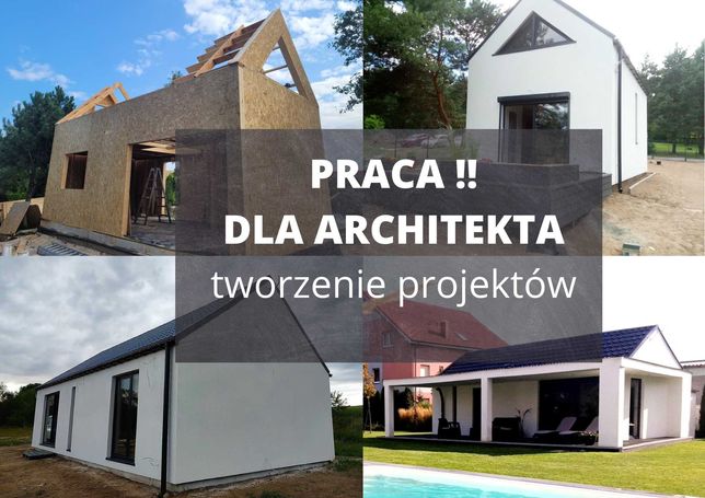 Szukamy architekta!! projekty do budowy na zgłoszenie