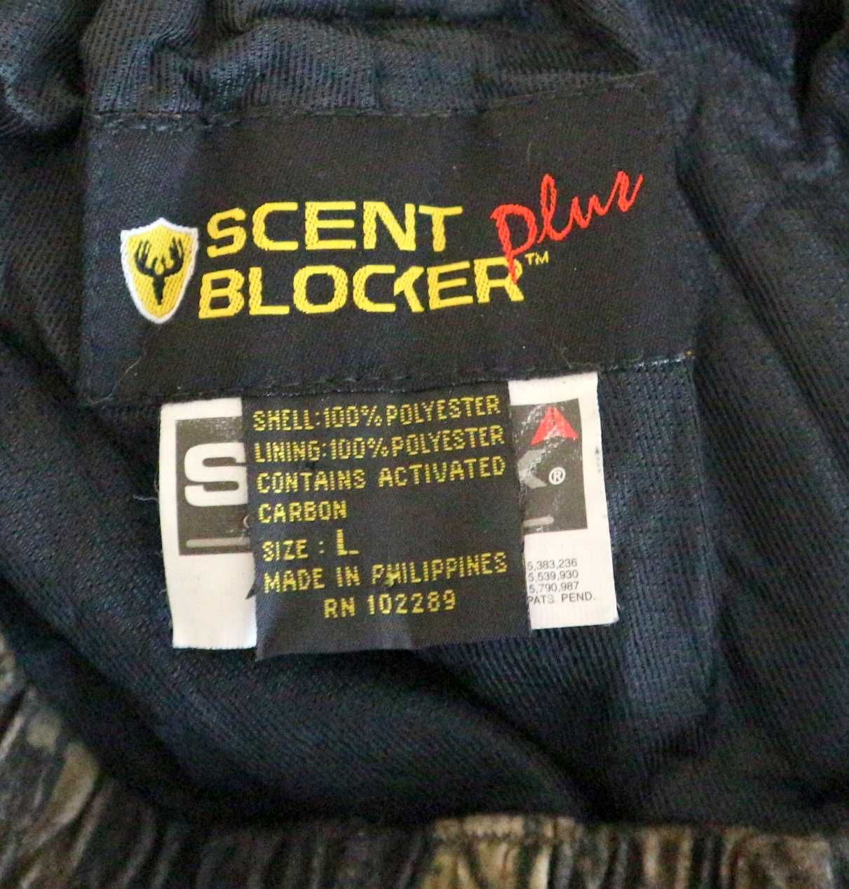 Blocker Outdoors ocieplane spodnie myśliwskie kamuflaż leśny L