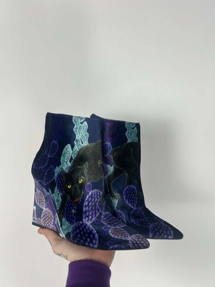 Just cavali panthera ankle boot