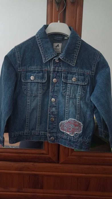 Kurtka jeansowa r.110