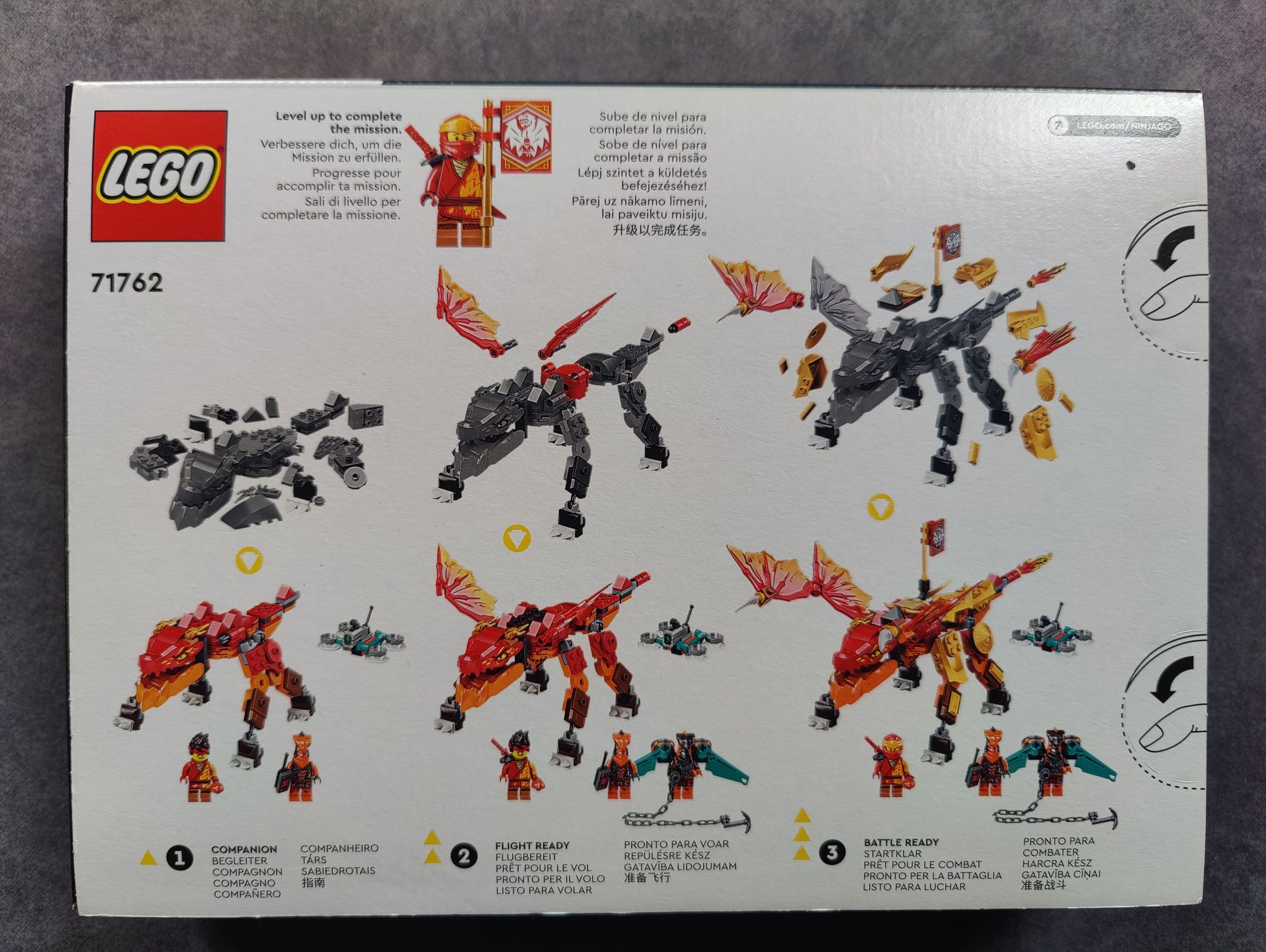 Lego Ninjago 71762 Smok ognia Kaia EVO