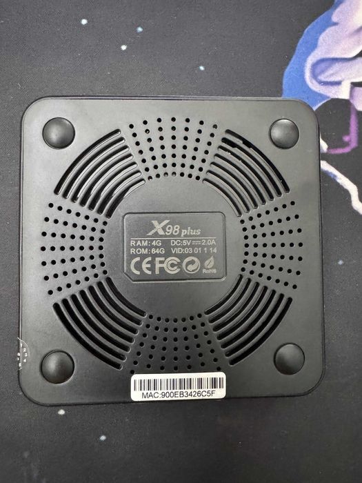Приставка X98 Plus 4/64 смарт Android 11 tv box