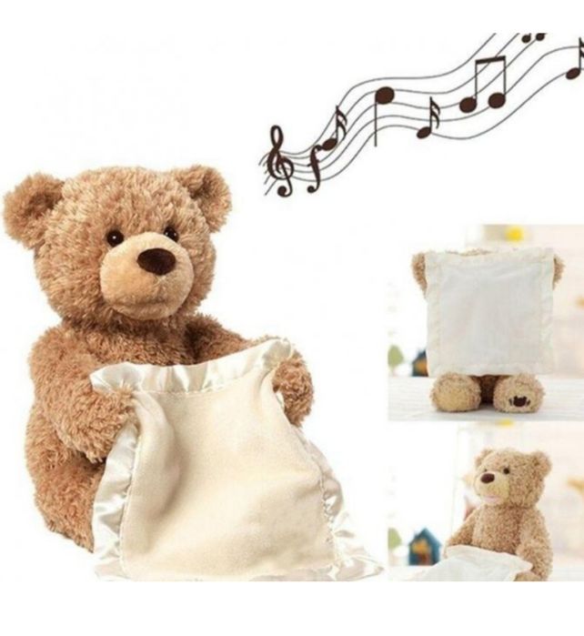 Дитяча інтерактивна іграшка Ведмедик Peekaboo Brown Bear