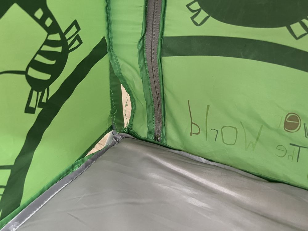 Łóżeczko turystyczne Baby Design zielone