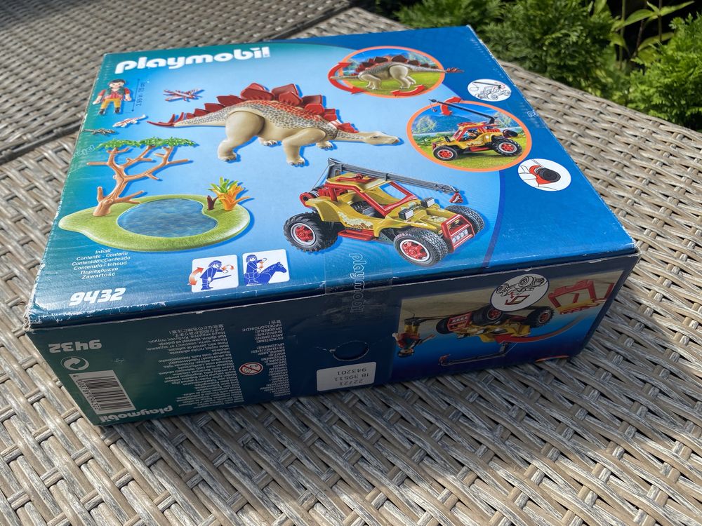 PLAYMOBIL 9432 Pojazd Badawczy z dinozaurem Stegozaurem NOWE