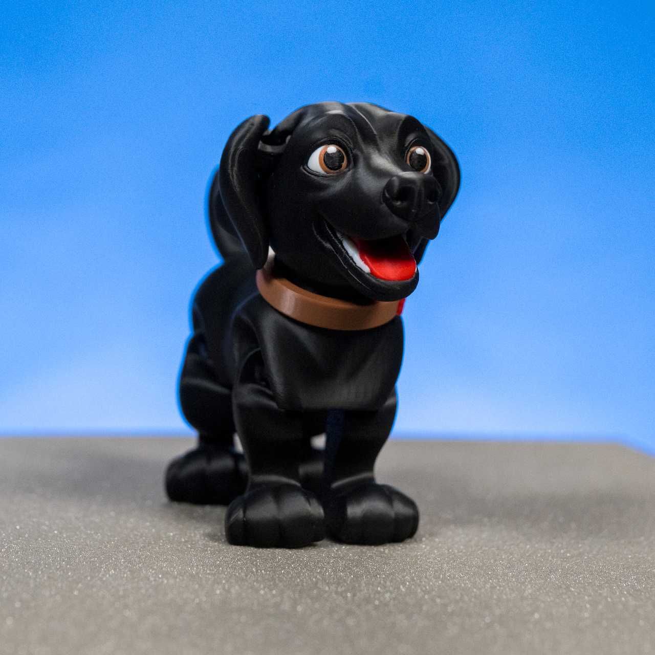 Figurka Labrador czarny duży! Pies, piesek, dog