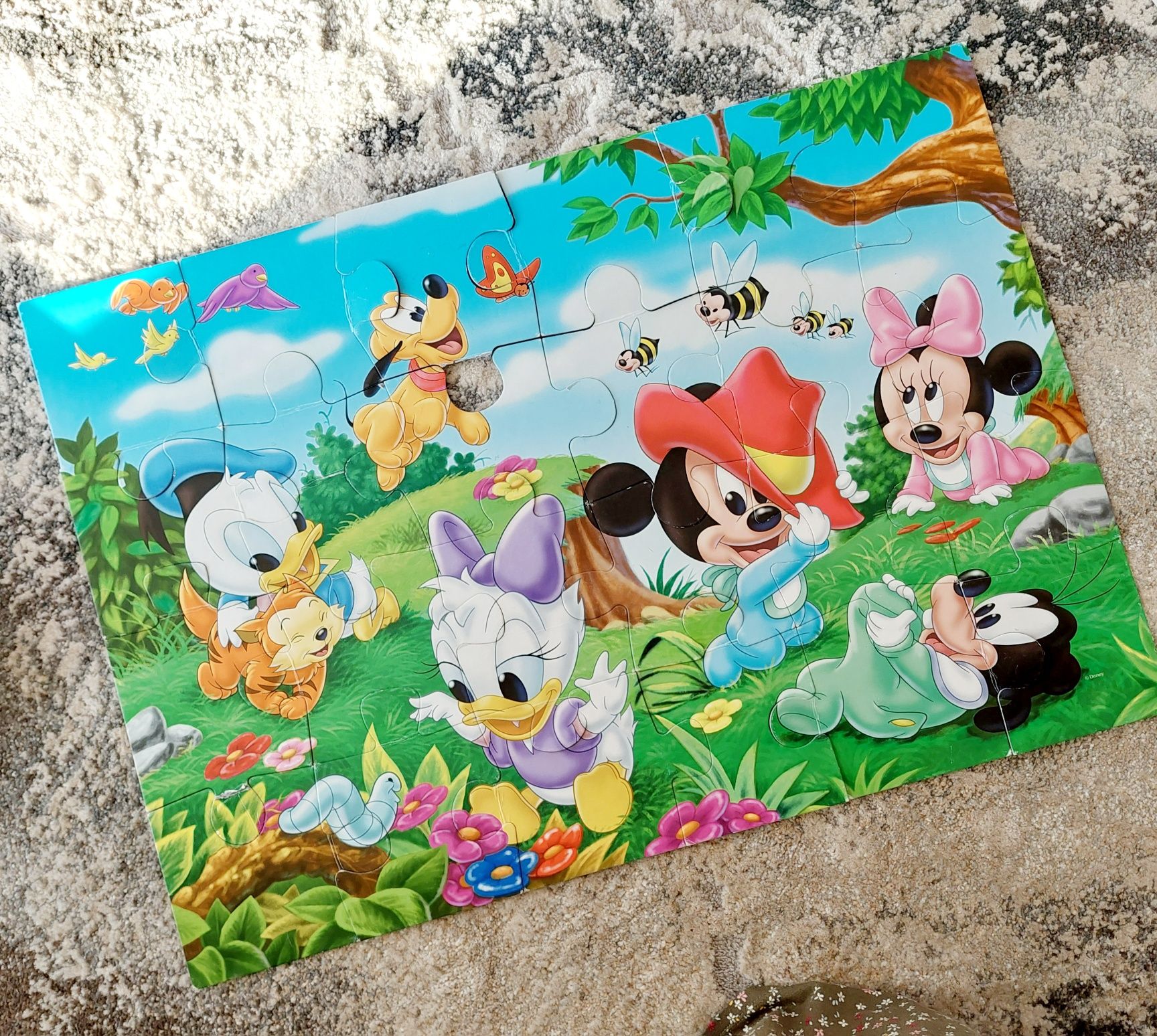 Clementoni extra Puzzle super color Maxi 24 elementy wiek 3+