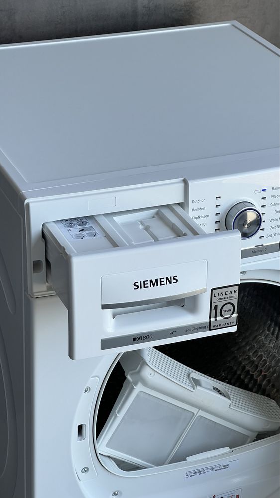 Сушильная машина Siemens iQ800 А+++ 2018р. сушка сушильна машина