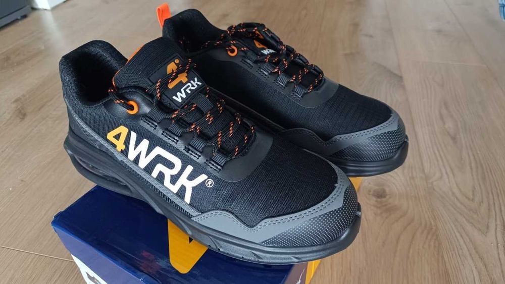 Buty robocze męskie Z PODNOSKIEM PÓŁBUTY BHP lekkie wygodne ROZM 39-47